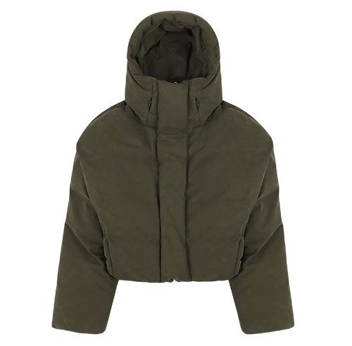 MML HOODED PUFFER COTTON HUNTER