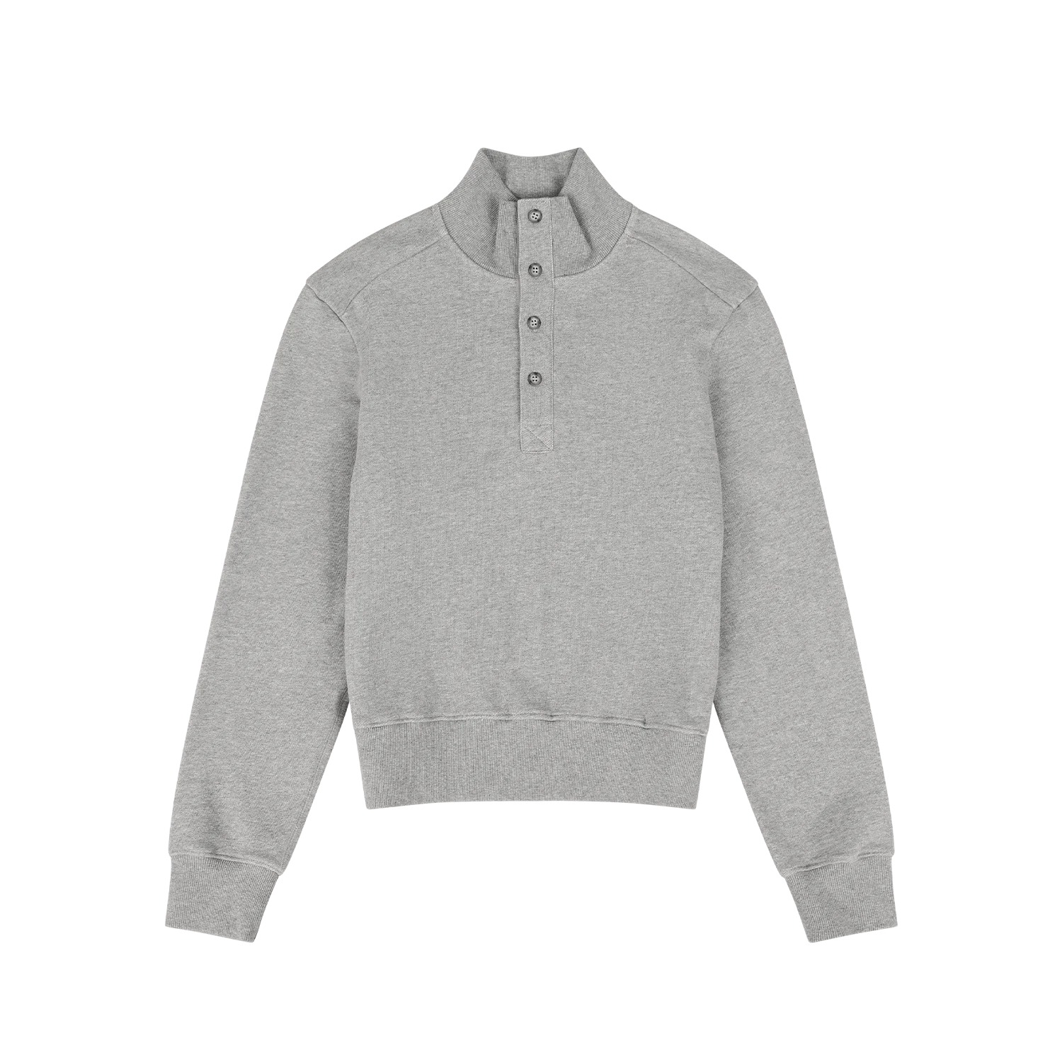 PORT PULLOVER GREY MARLE