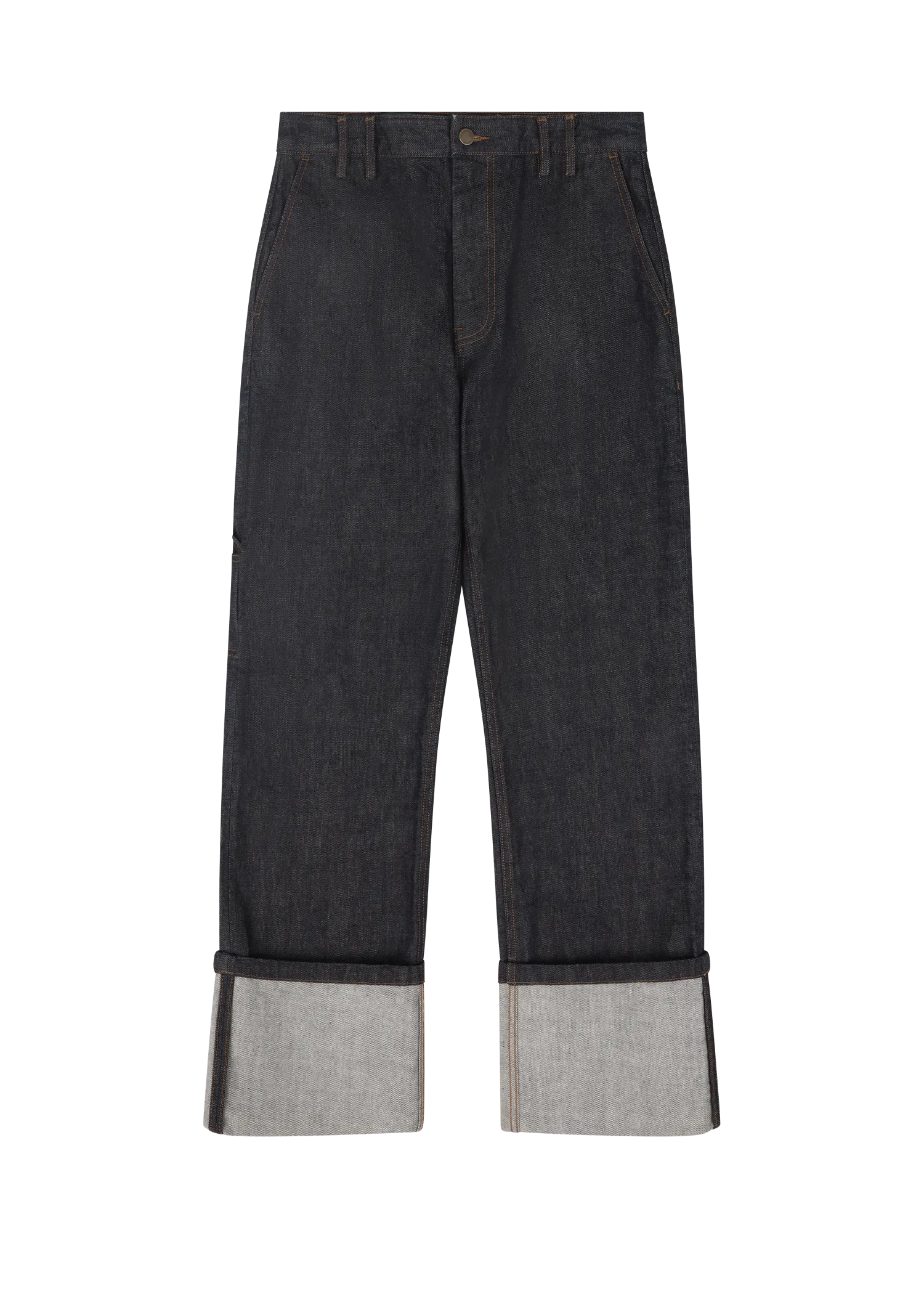 CUFF JEAN RAW INDIGO