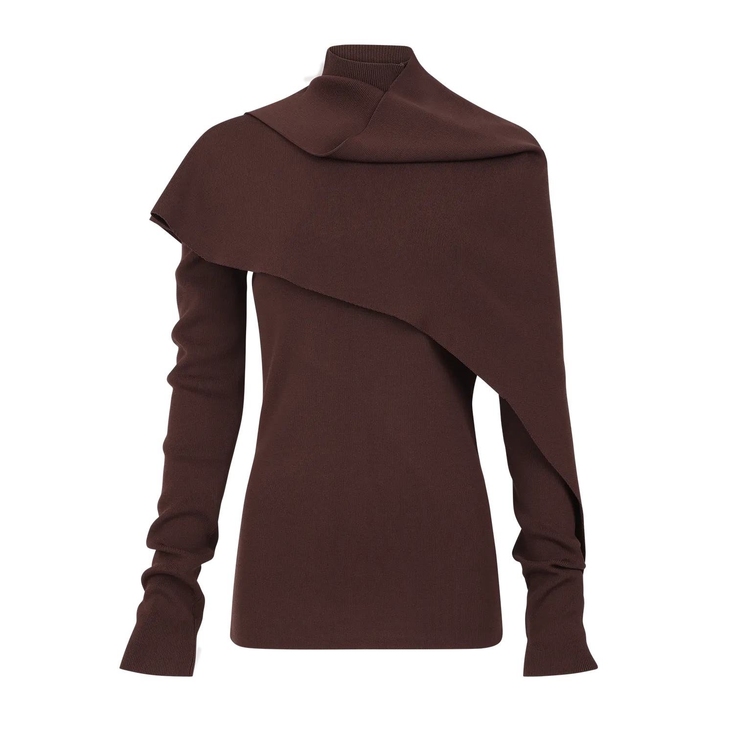 WRAP SWEATER BURGENDY