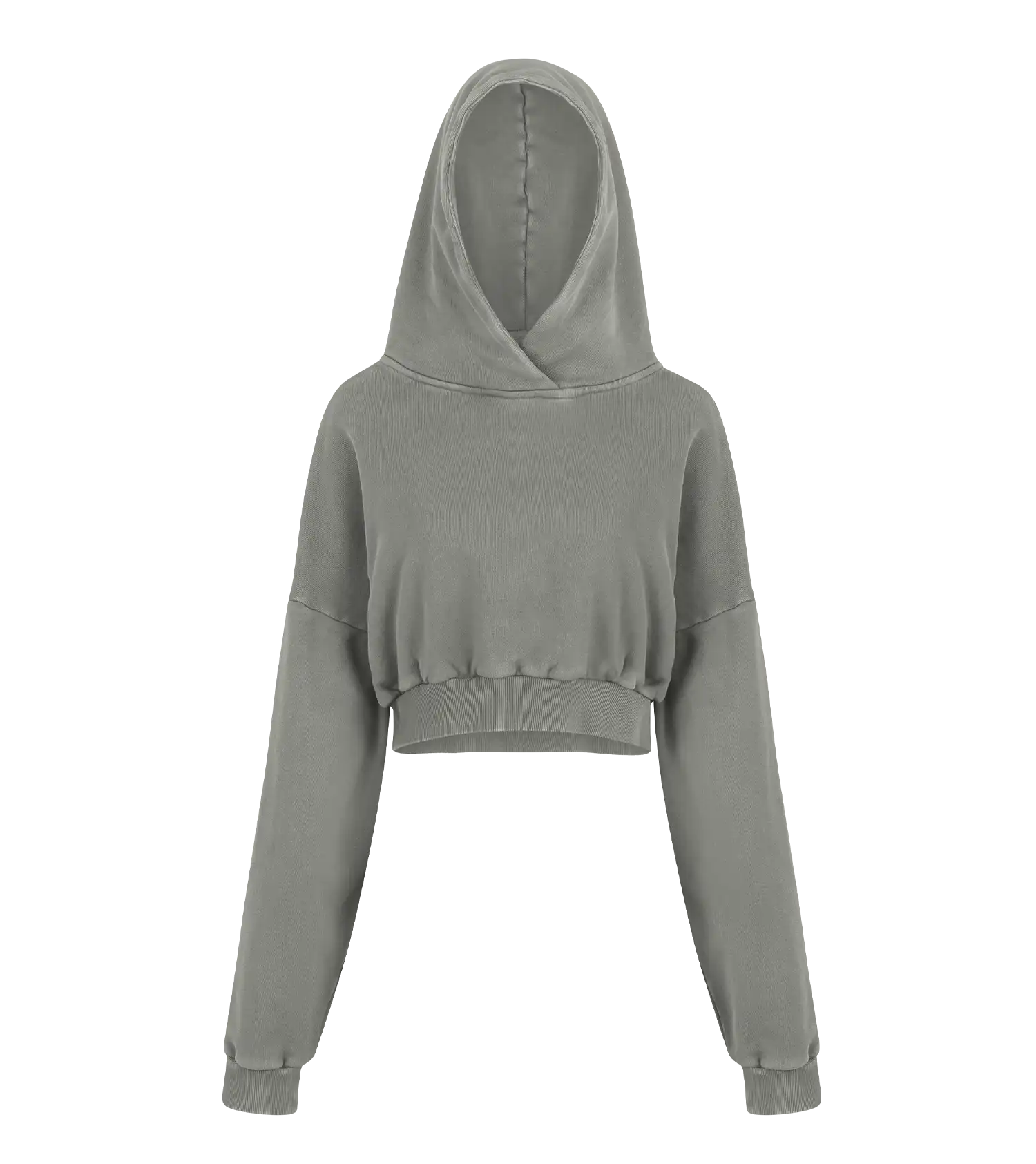CROPPED HEAVY HOOD RHINO