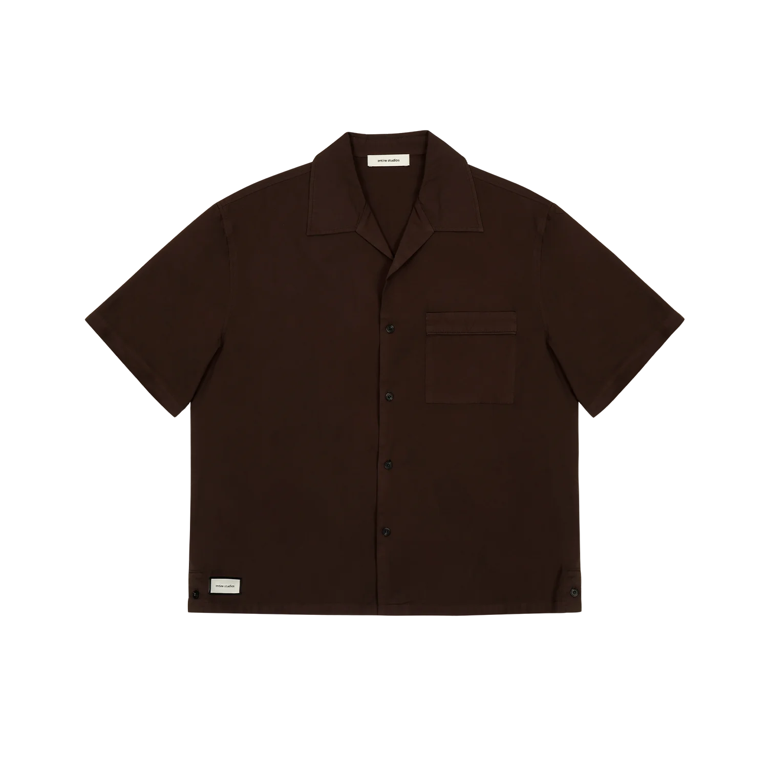 SS PAJAMA SHIRT BRUNETTE