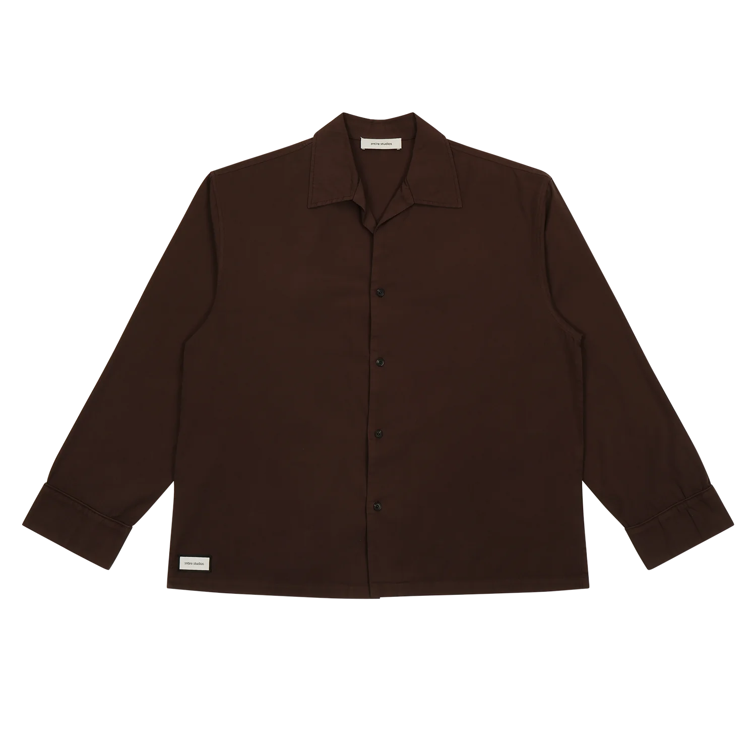 LS PAJAMA SHIRT BRUNETTE