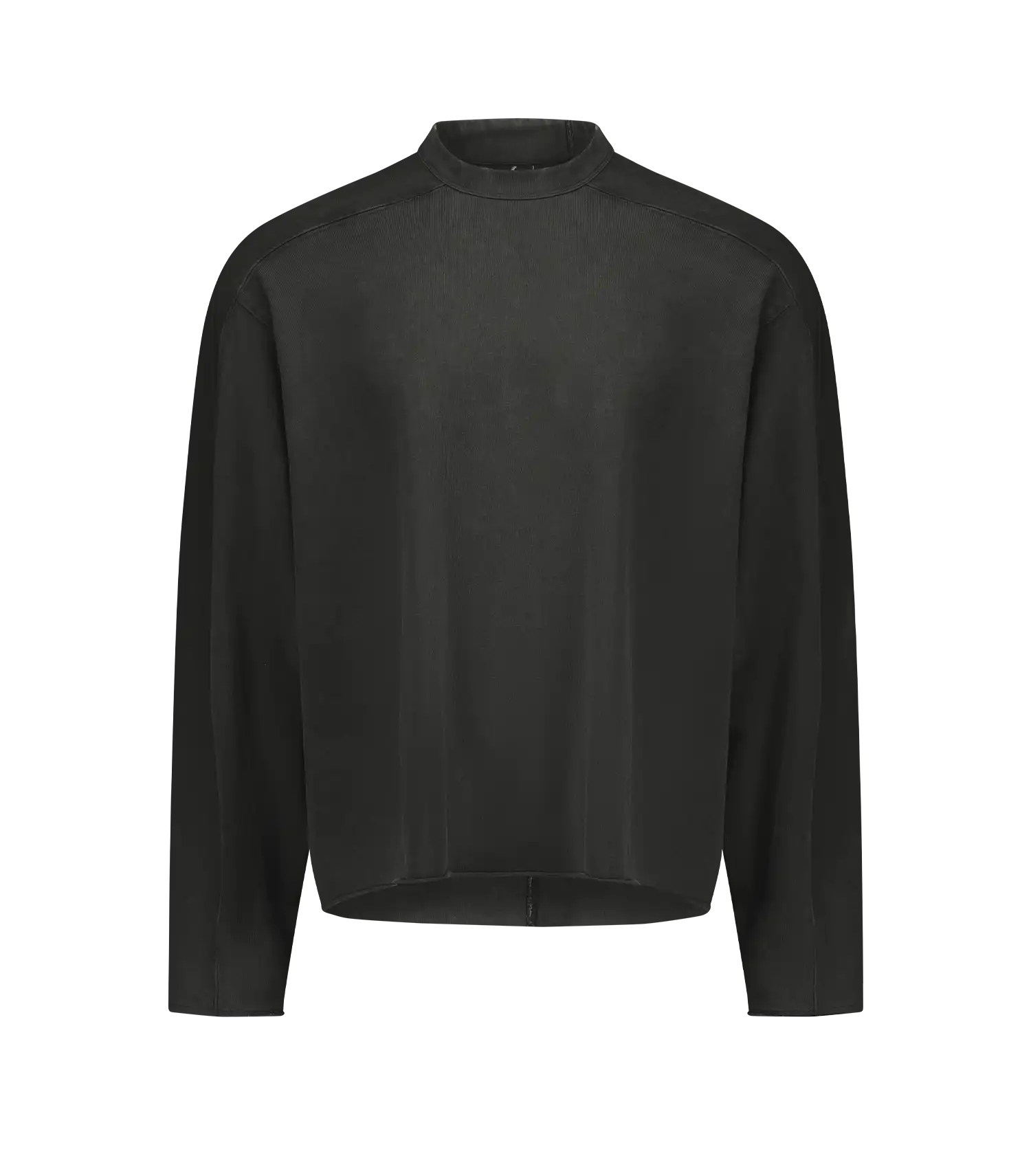 HEAVY LS TEE WASHED BLACK