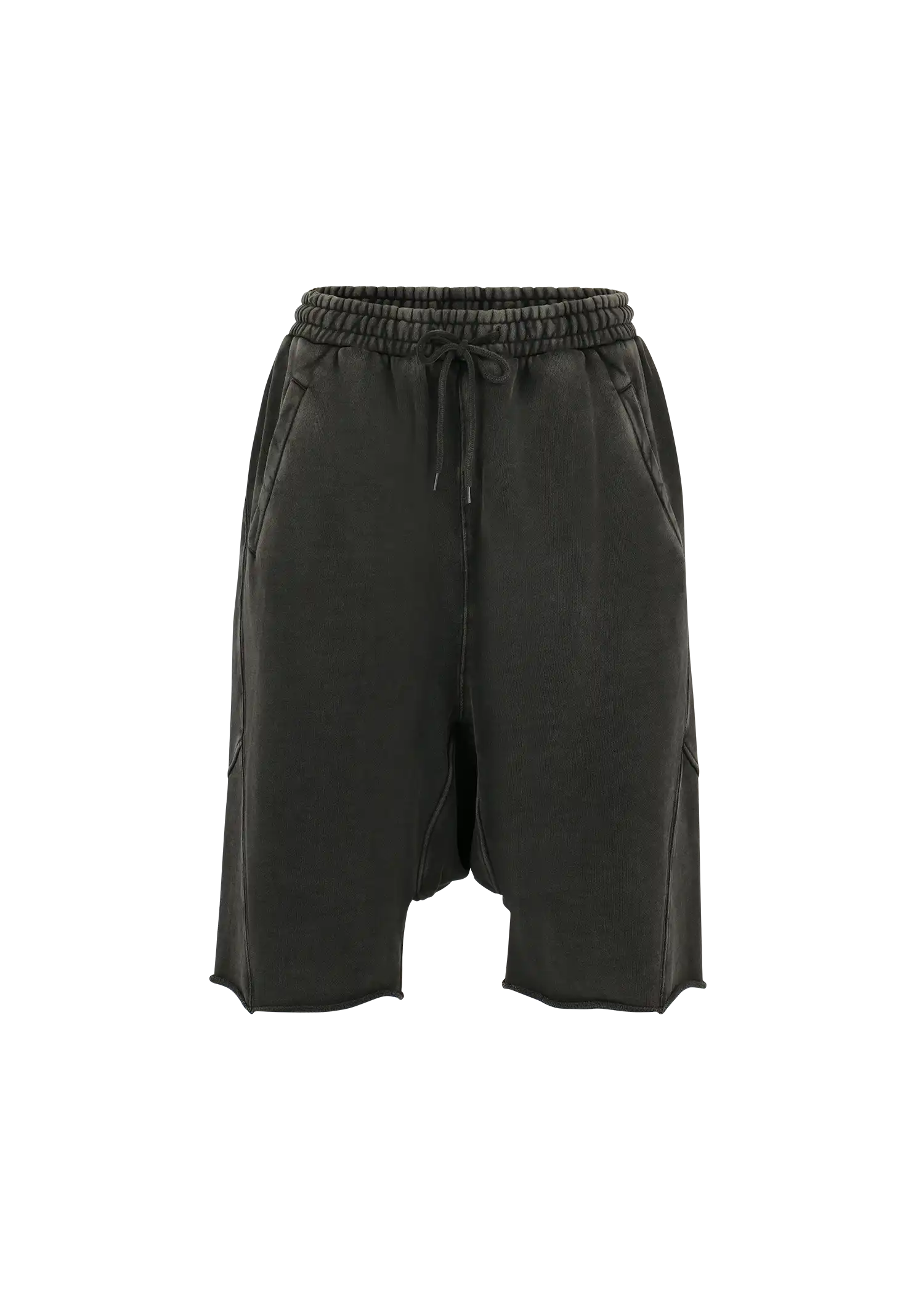 HEAVY DROP SHORT WASHED BLACK