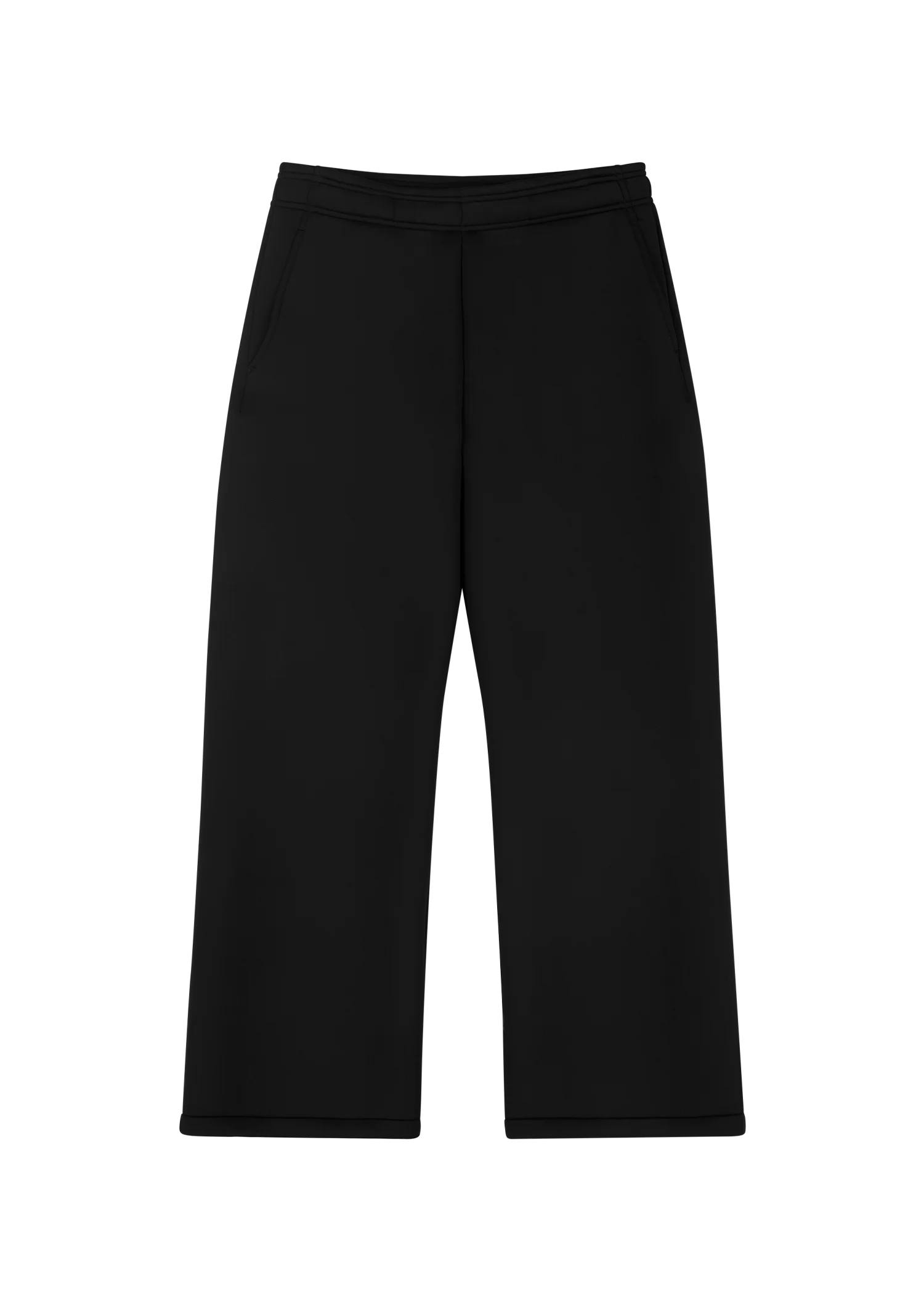 STRAIGHT LEG SCUBA SWEAT BLACK