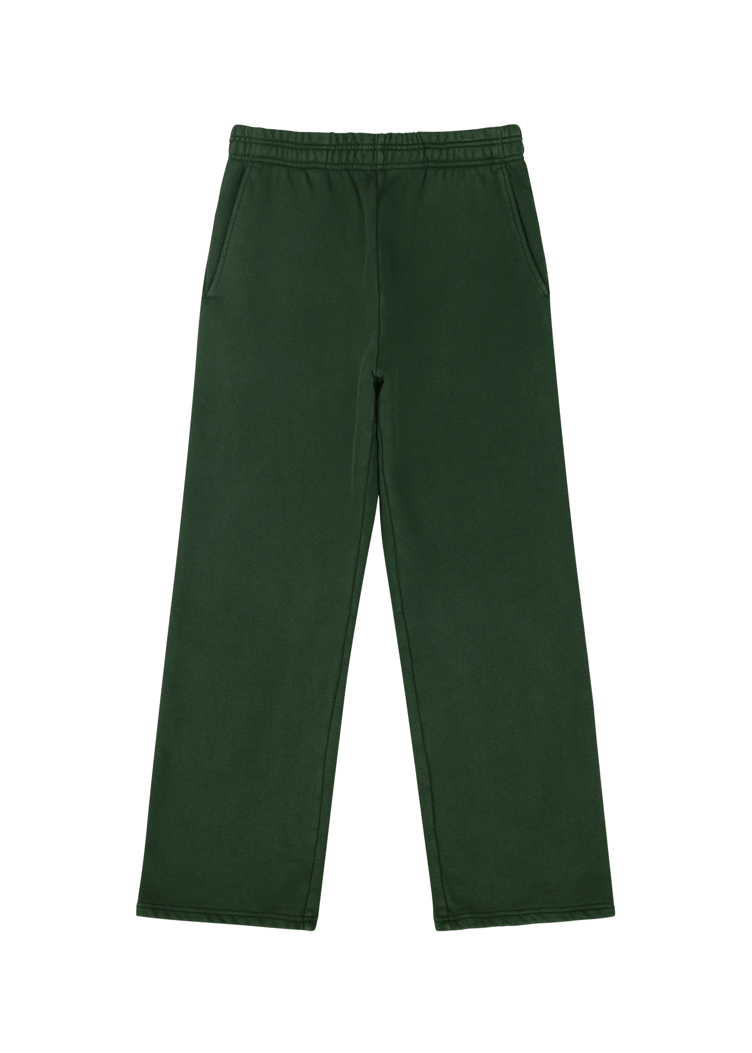 STRAIGHT LEG SWEATPANT COLLEGE GREEN