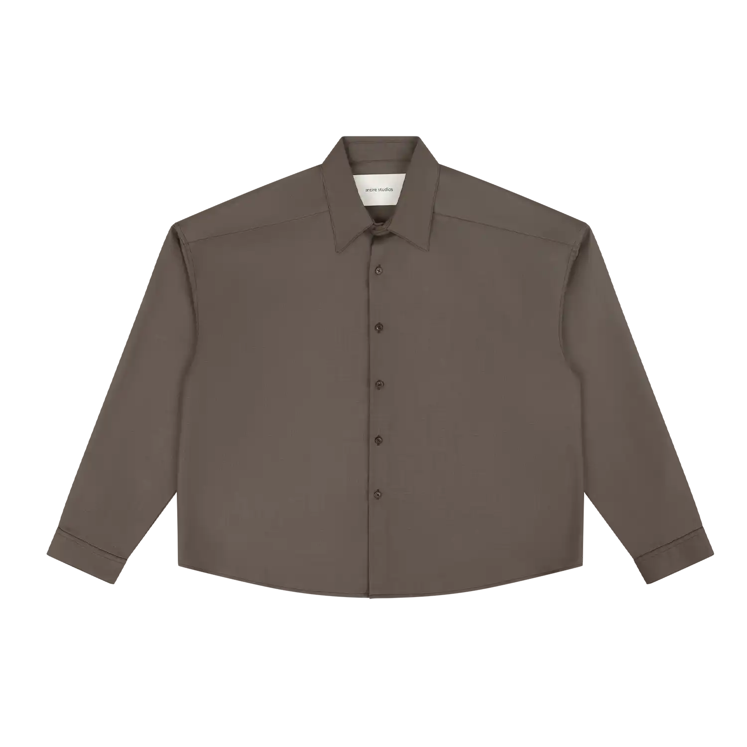MILLER SHIRT WOOL TAUPE