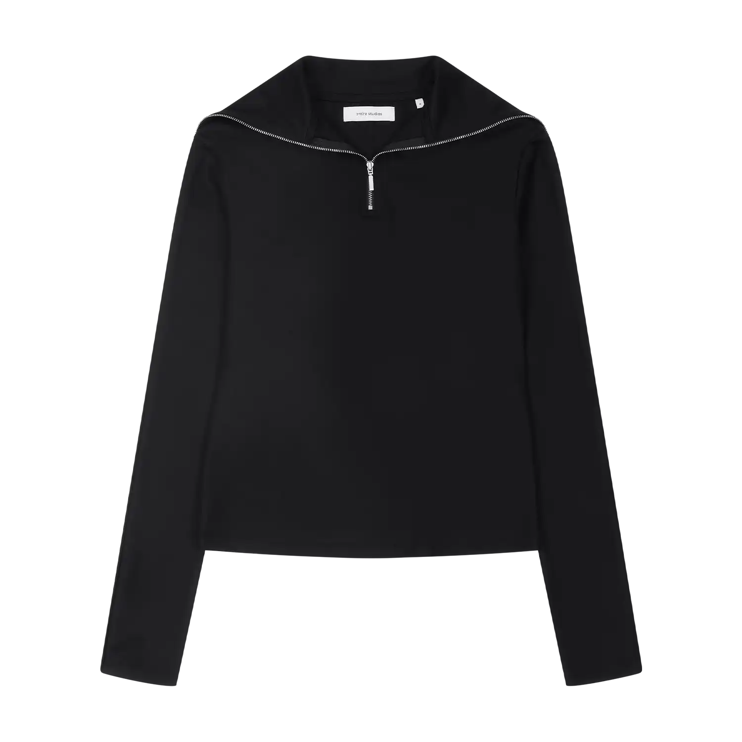 APEX WOOL TOP BLACK