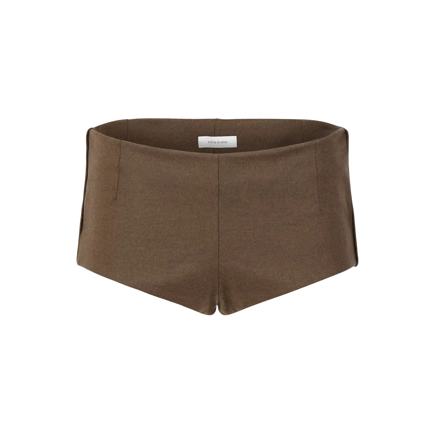 WOOLIE SHORTS COFFEE