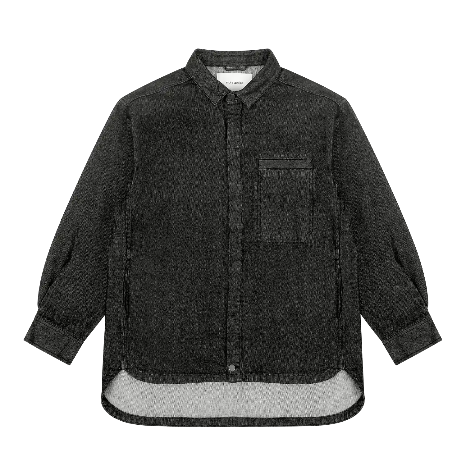 HERCULEAN SHIRT RAW BLACK