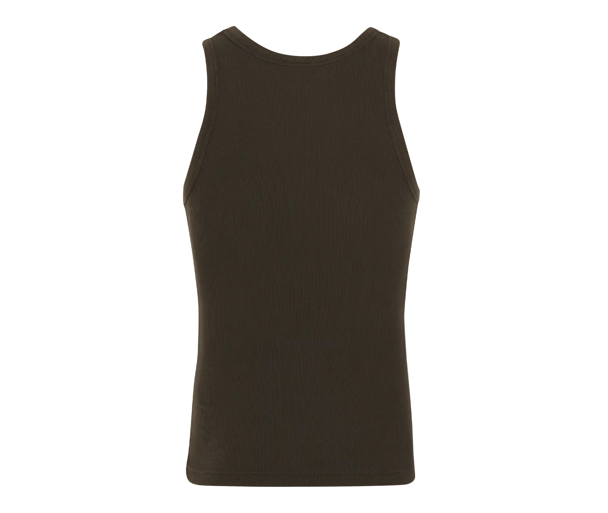 RIB TANK BRUNETTE (view 2)