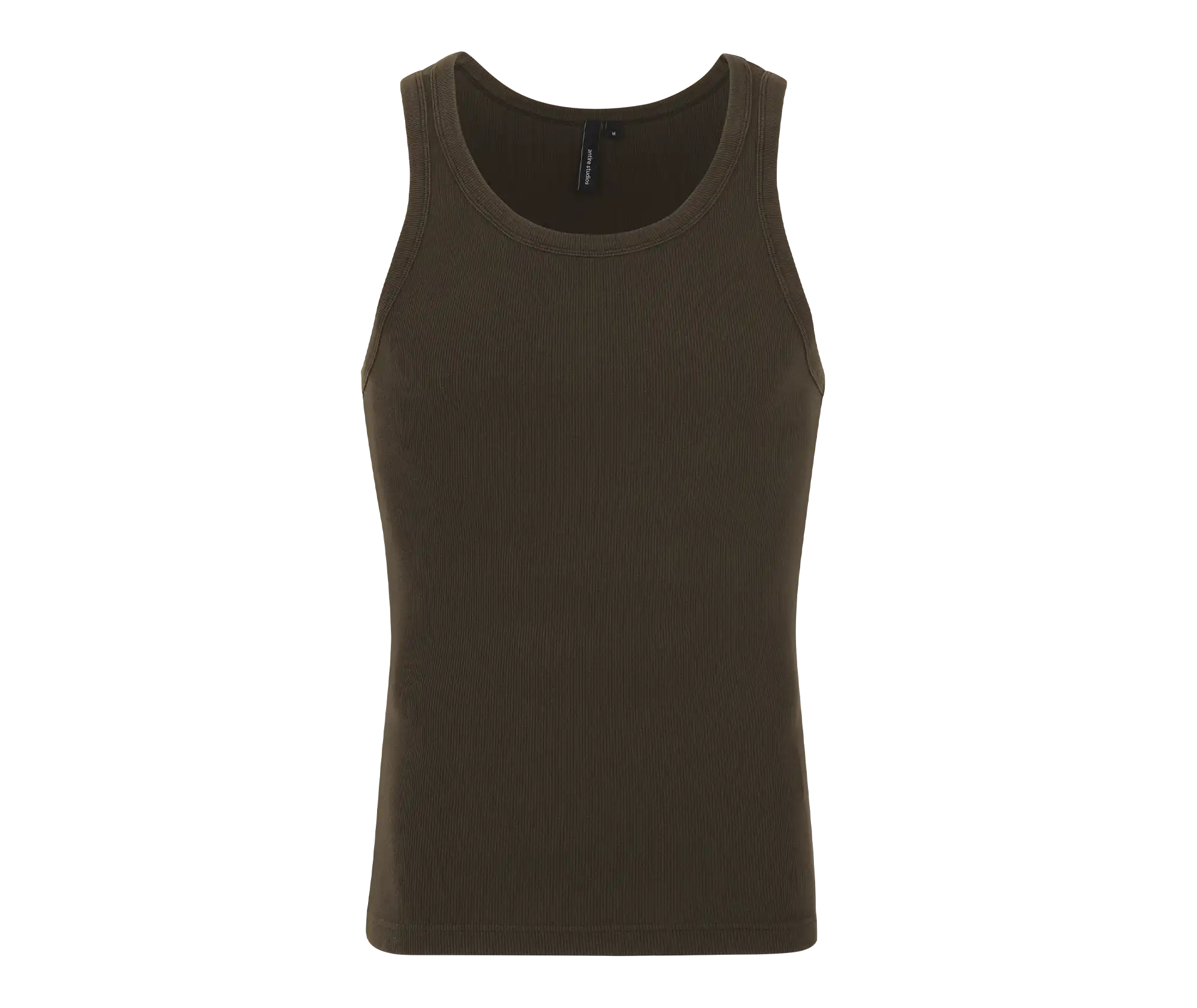 RIB TANK BRUNETTE (view 2)