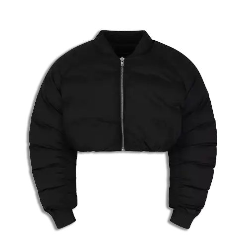 CROPPED PILLOW BOMBER PUPIL