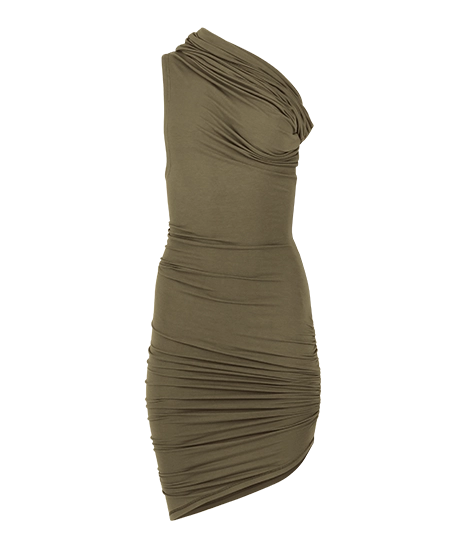 MINI PILLAR DRESS SAND (drop 6)