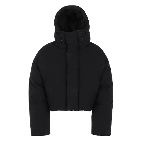 MML HOODED PUFFER COTTON IRON