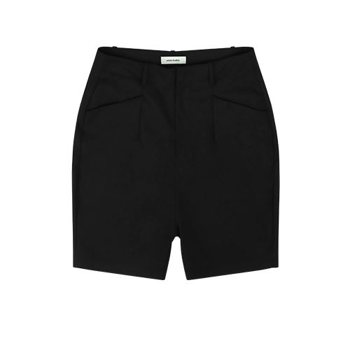 RUMY SHORT BLACK WOOL