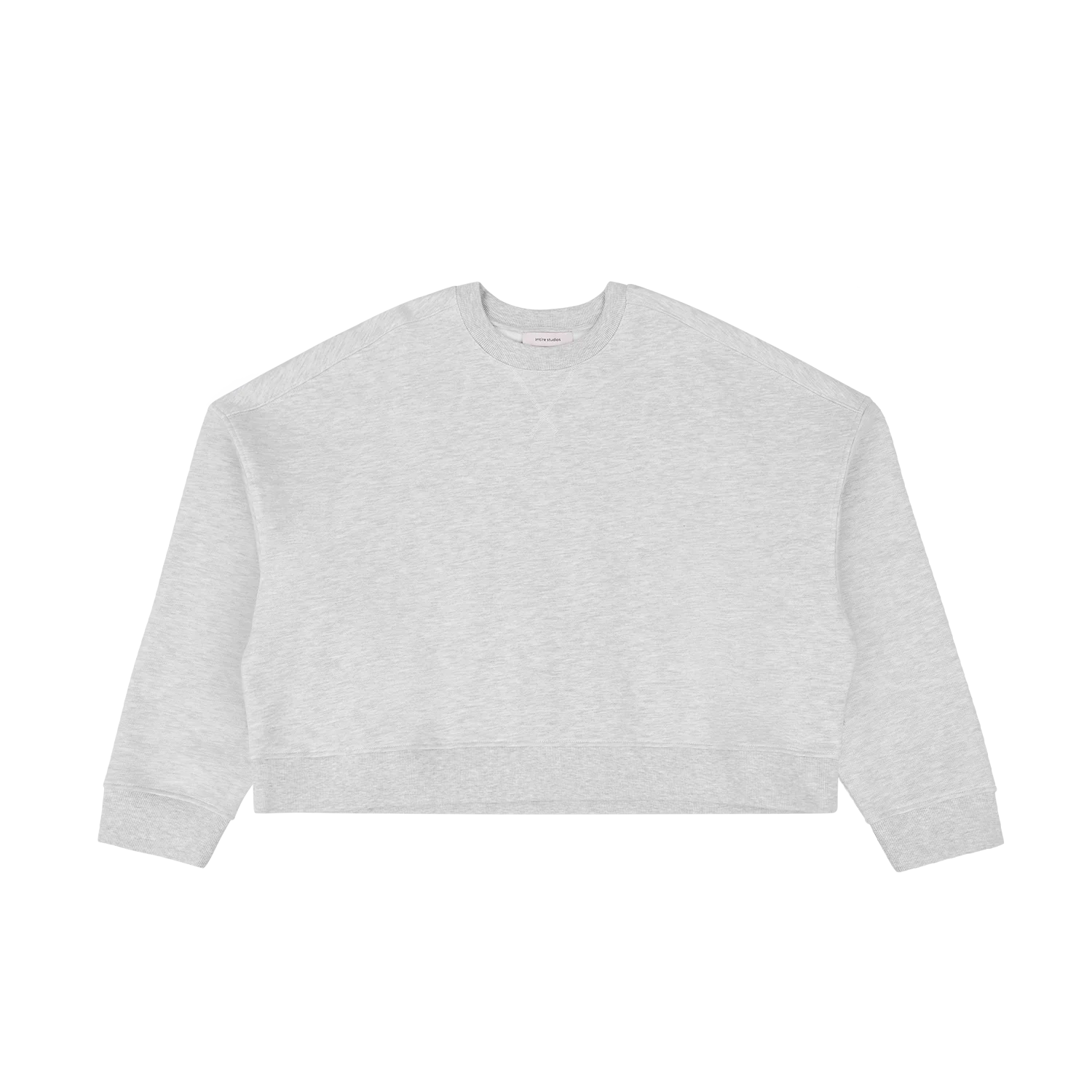 BOX CREW HEATHER GREY