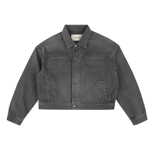 GEM DENIM JACKET STONE LIGHT