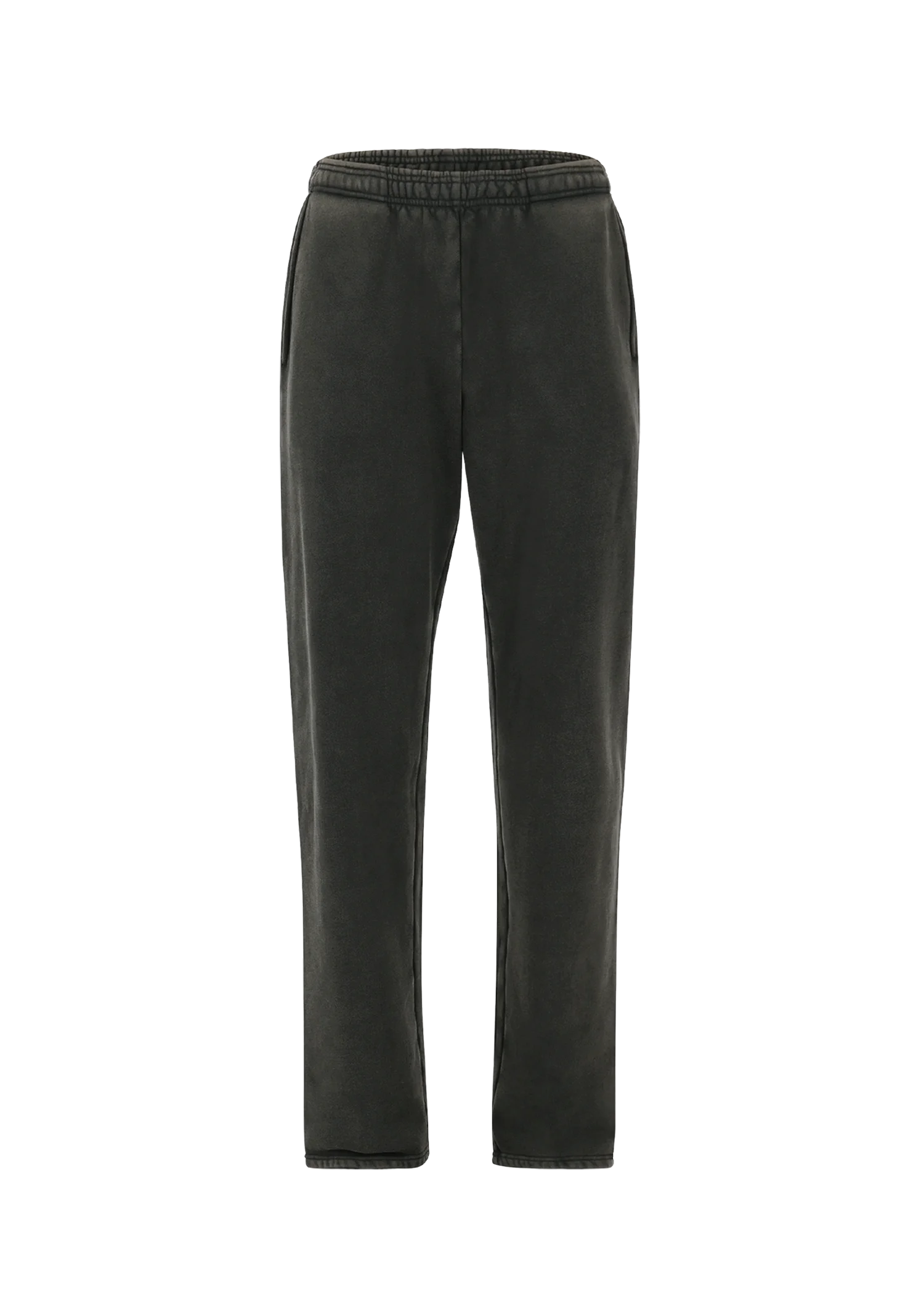 STRAIGHT LEG SWEATPANT WASHED BLACK (archive)
