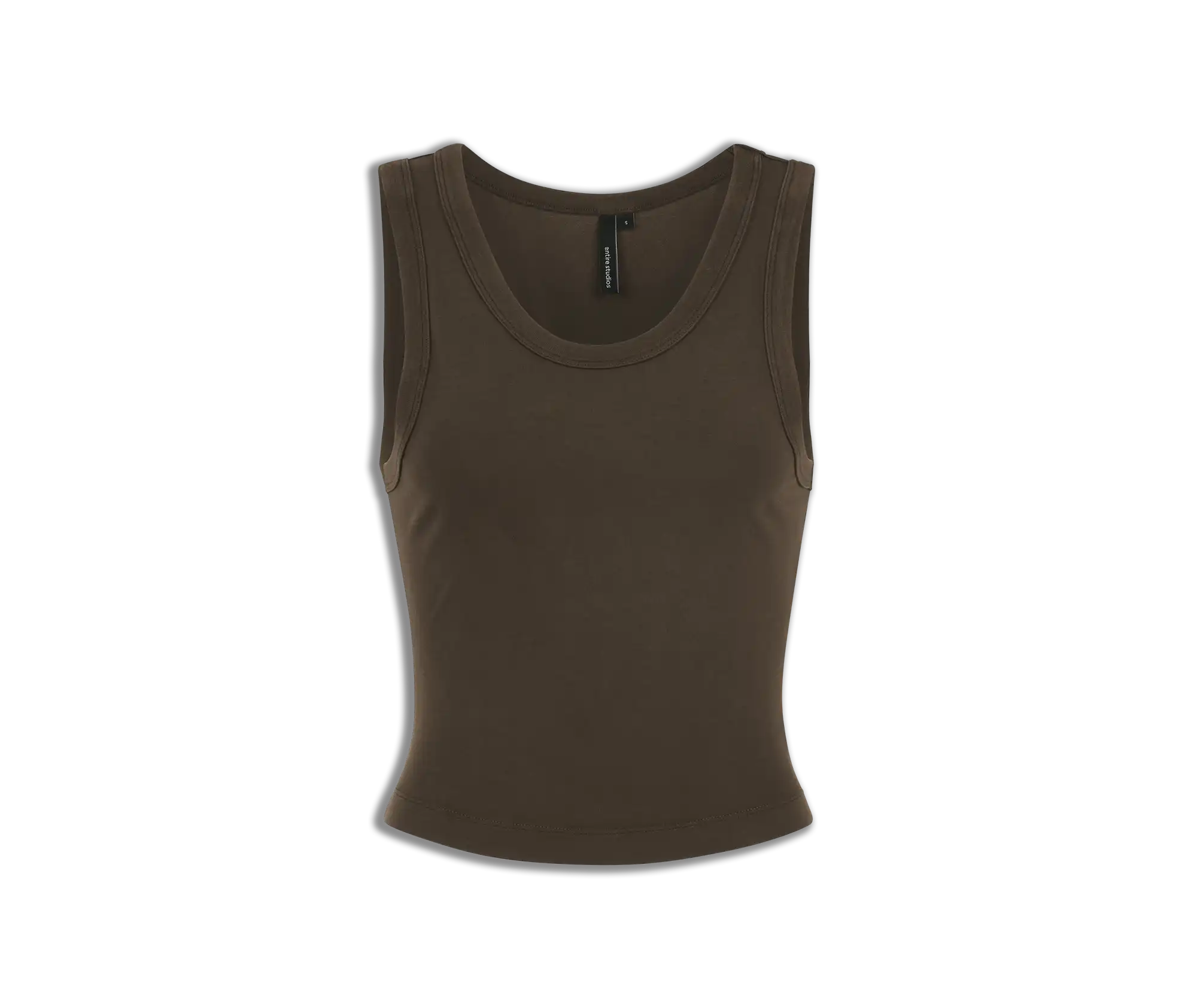 CROPPED TANK BRUNETTE