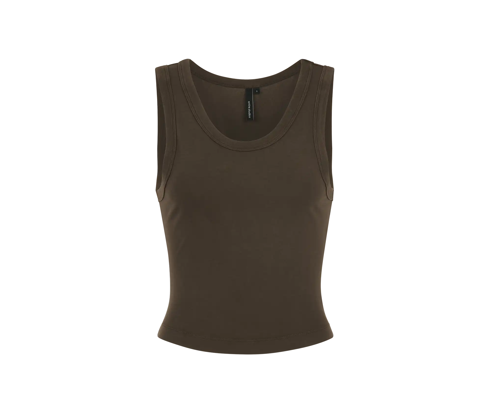 CROPPED TANK BRUNETTE