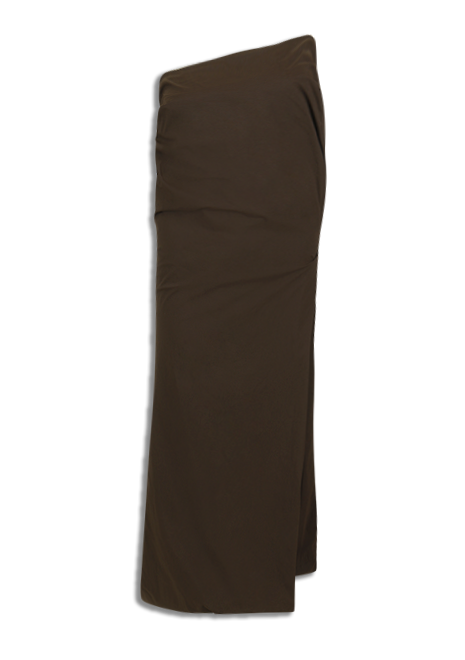 STRUCTURED SKIRT COCOA