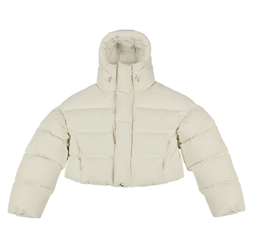 MML HOODED PUFFER CREAM