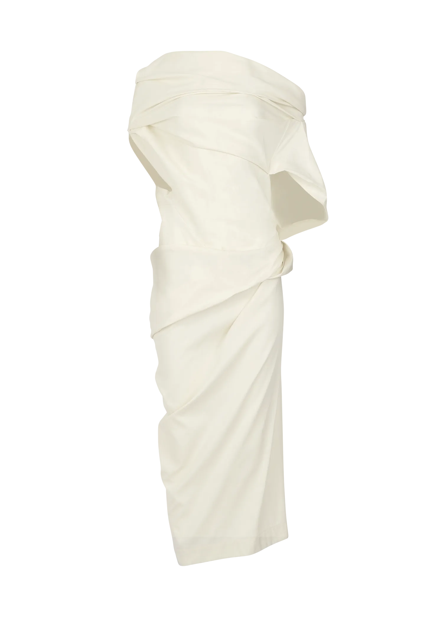 MOULDED MIDI MID WHITE