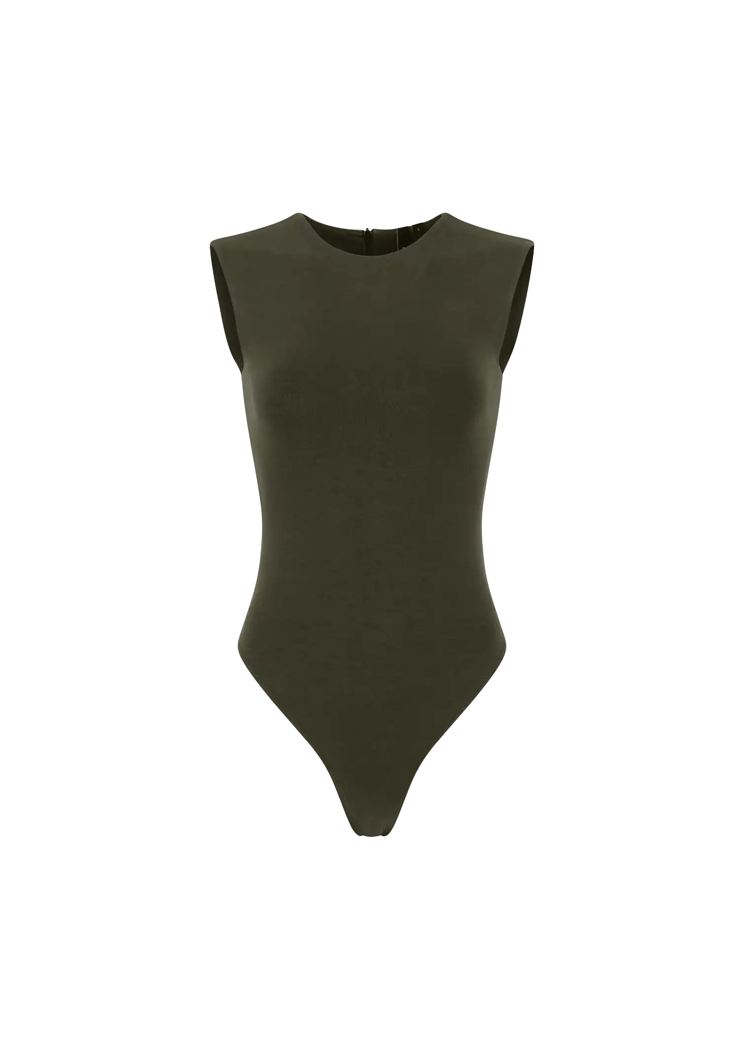 SLEEVELESS BODYSUIT MILITARY