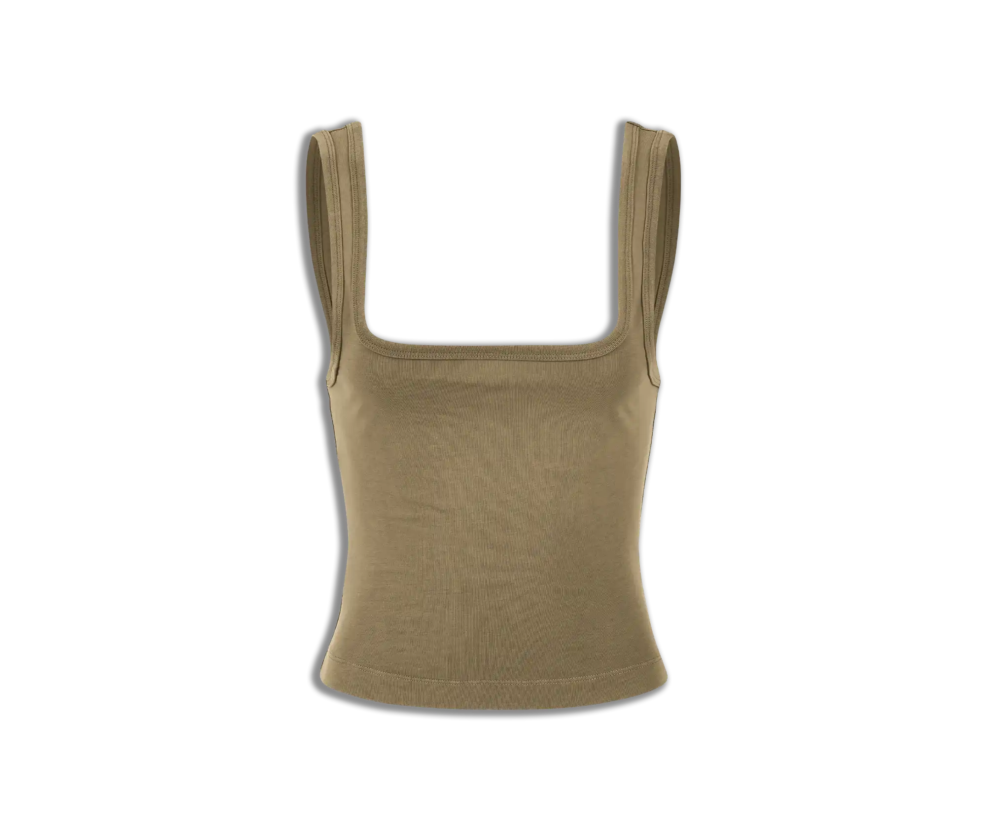 SQUARE NECK TANK CORK