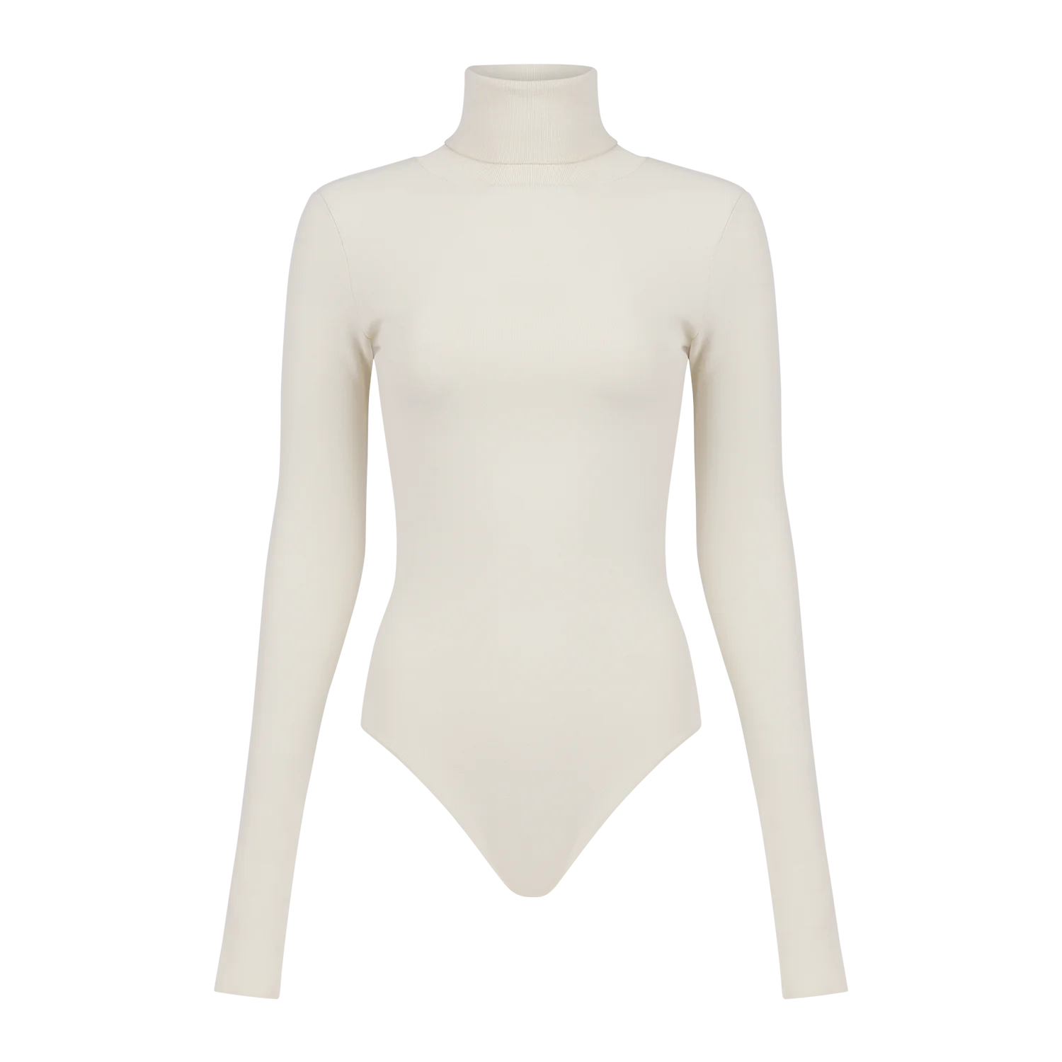 TURTLENECK BODYSUIT OFF WHITE