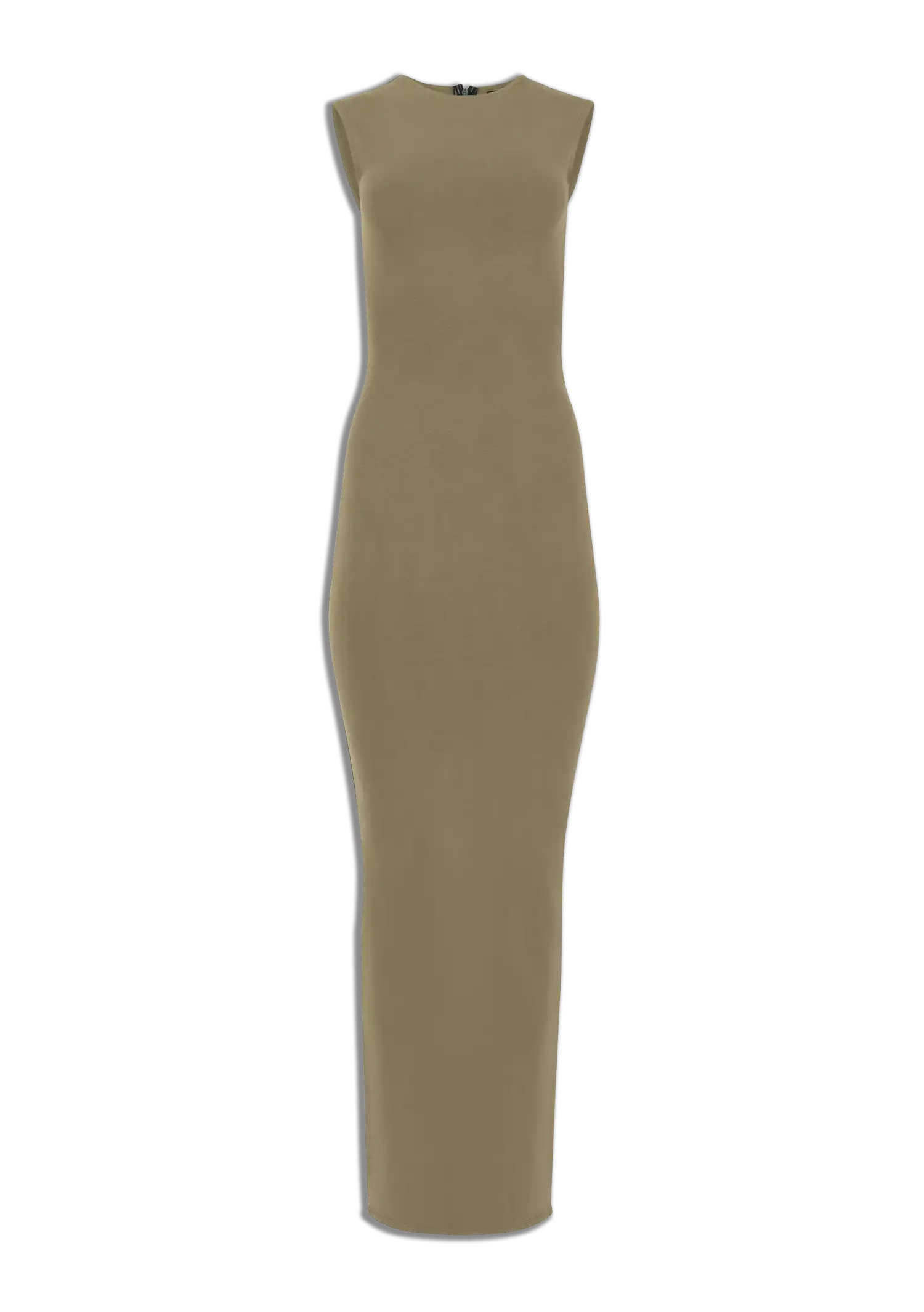 SLEEVELESS MAXI - COTTON SPANDEX CORK