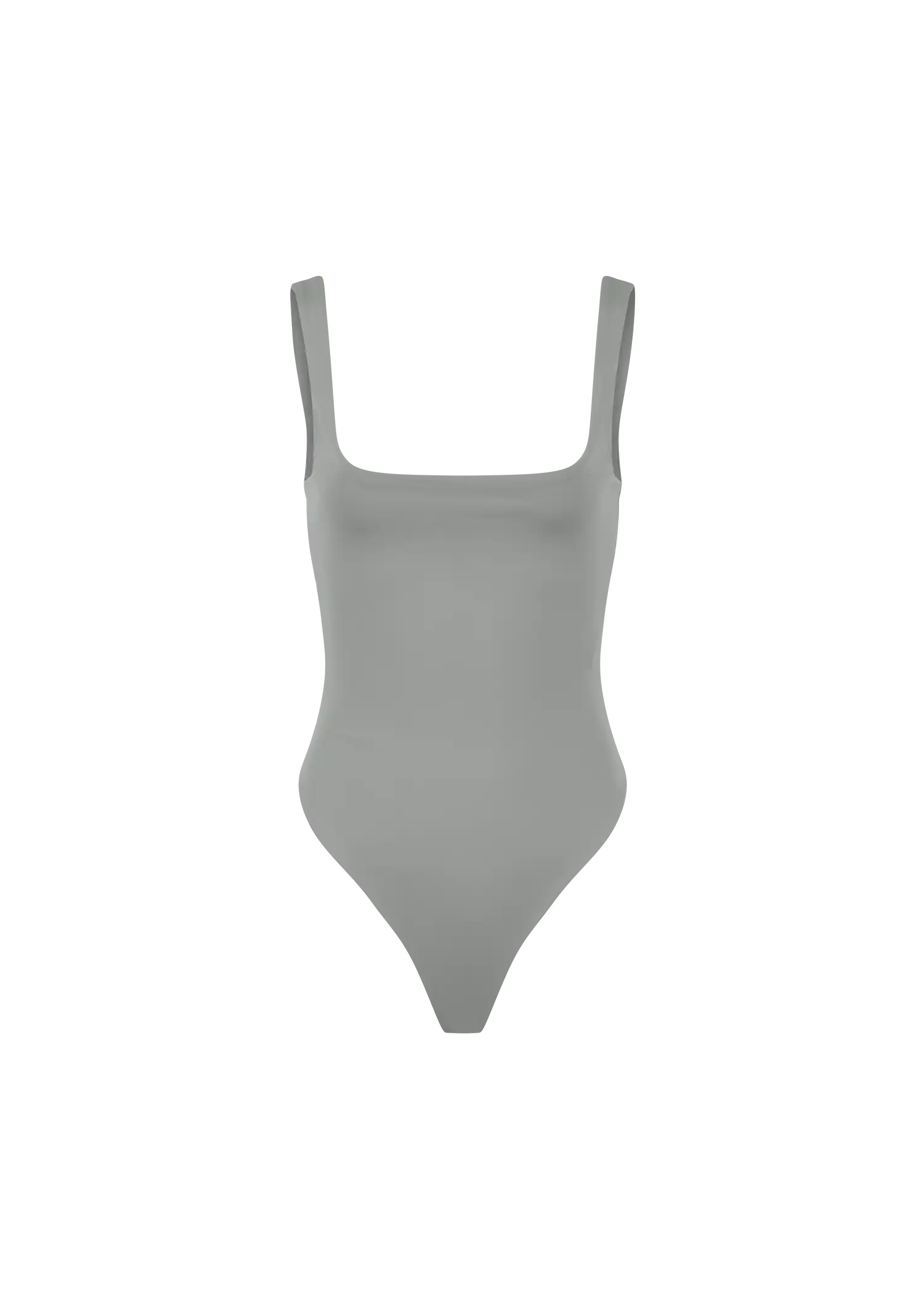 SQUARE NECK BODYSUIT - NYLON SPANDEX RHINO