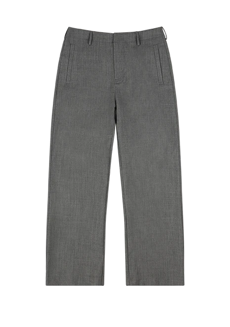 father suiting pant black wool – entire studios