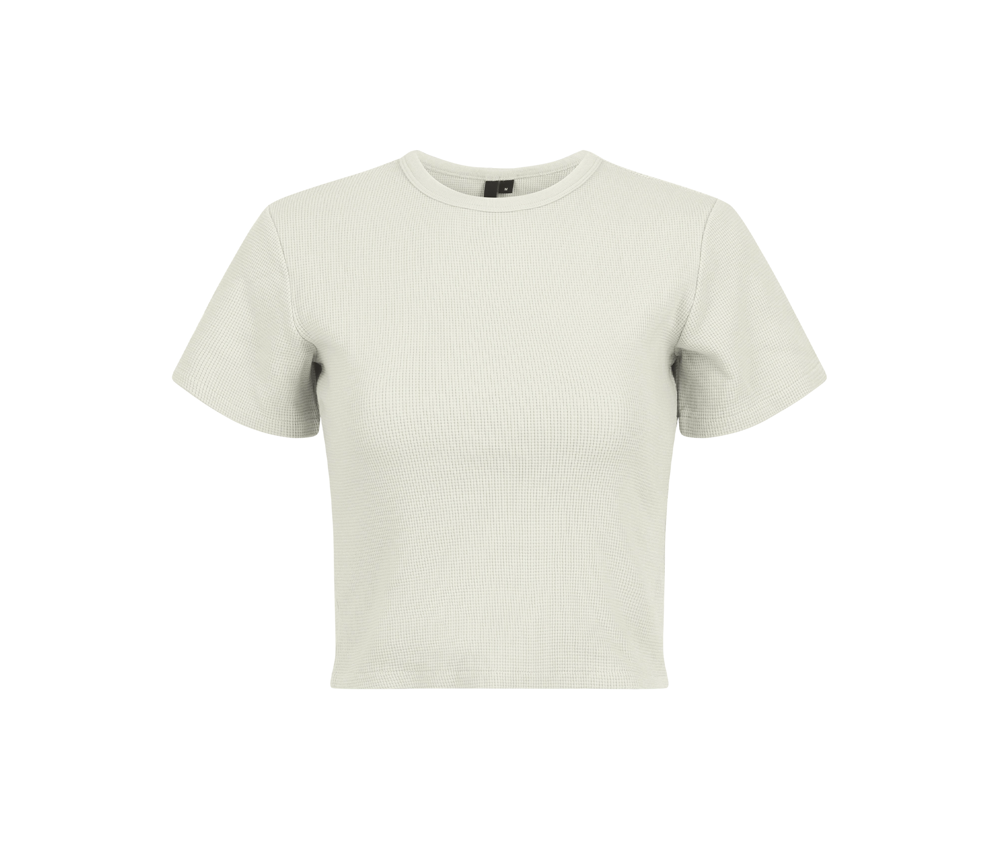 MICRO WAFFLE TEE RICE