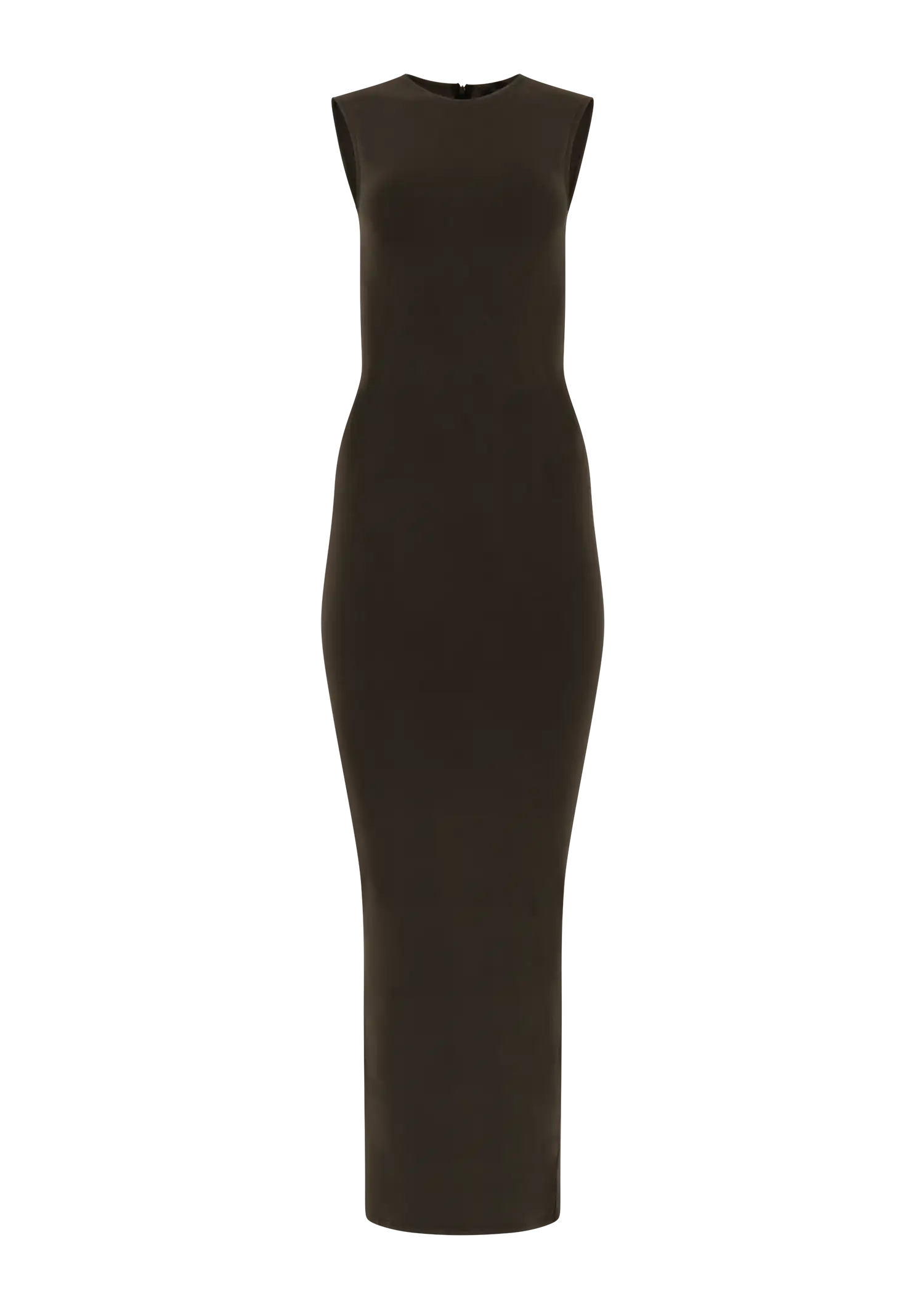 SLEEVELESS MAXI - COTTON SPANDEX BRUNETTE