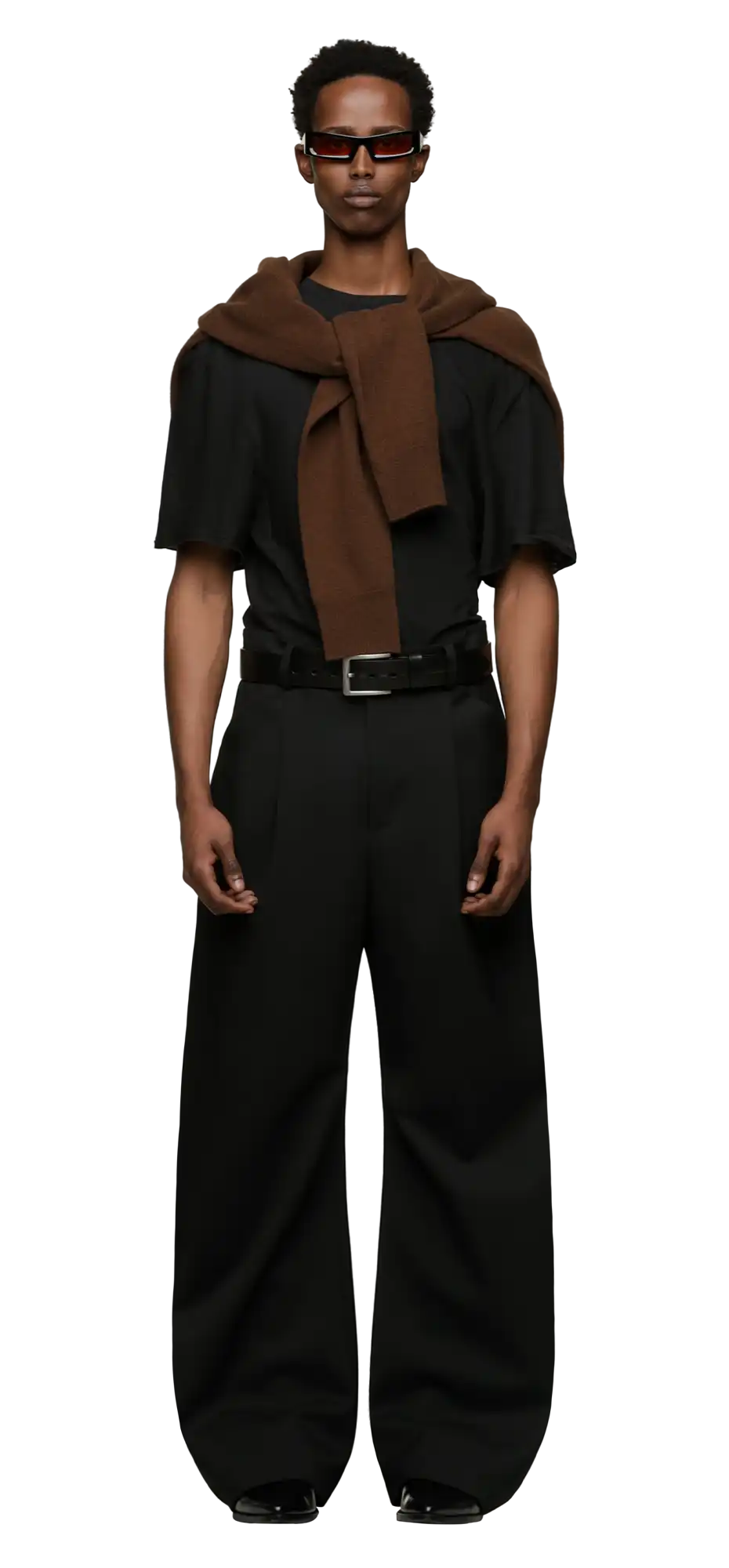 パンツ entire studios PANTS (ES2546BW BLACKWOOL) dc pant black wool – entire studios