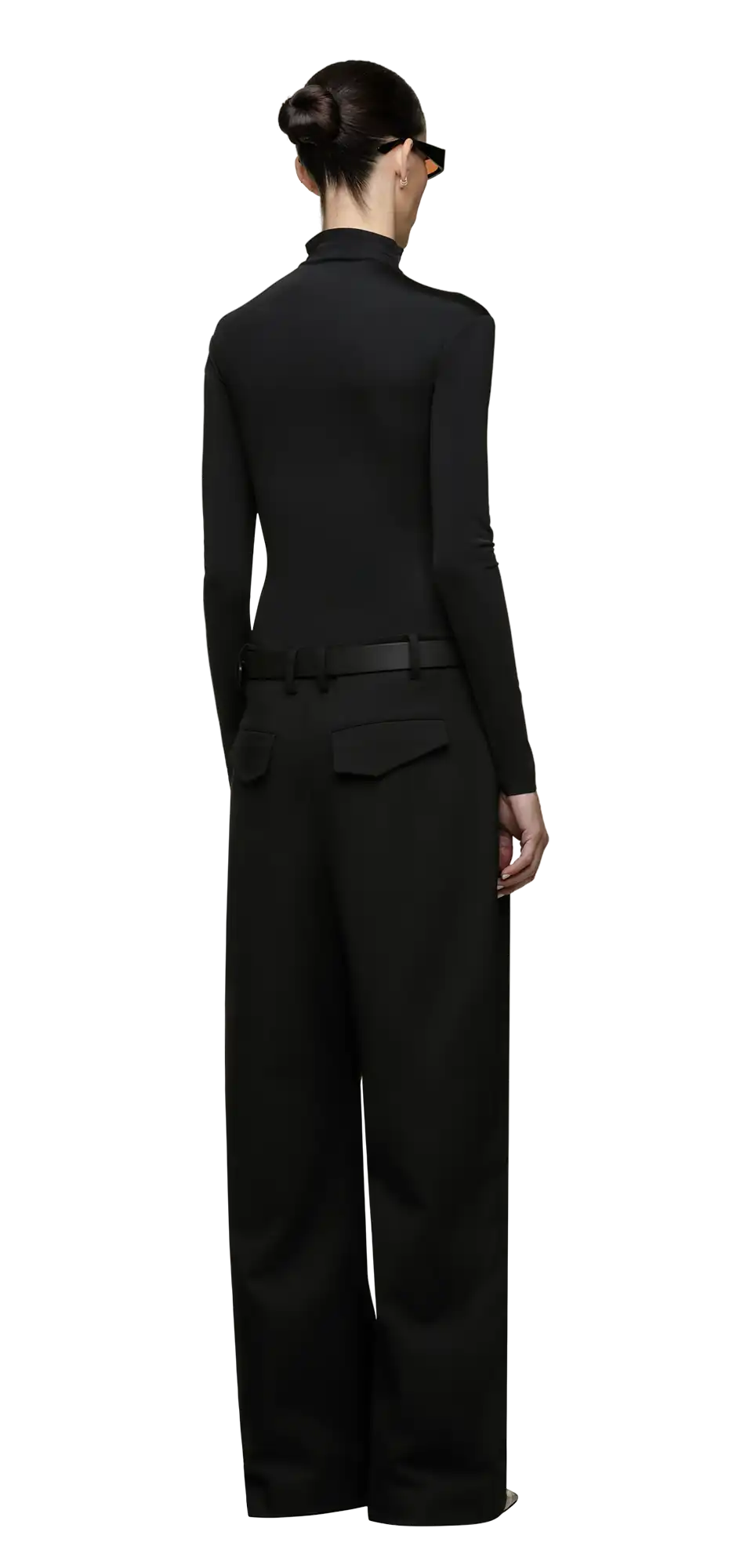 dc pant black wool – entire studios