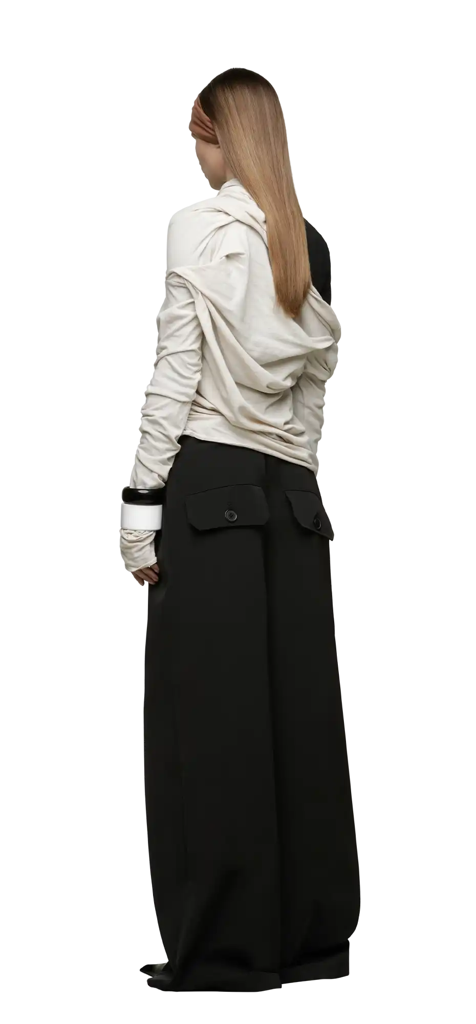 ★Odd Studio★ Pigment Cut-Off String Wide Pants LIGHT CHARC MUSINSA | ODDSTUDIO Pigment cut-off string wide pants - CHARCOAL