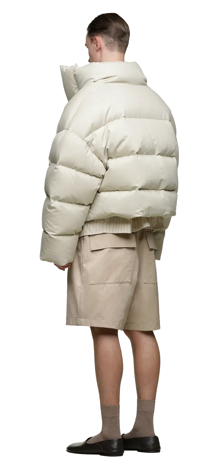 mml puffer cotton off white – entire studios
