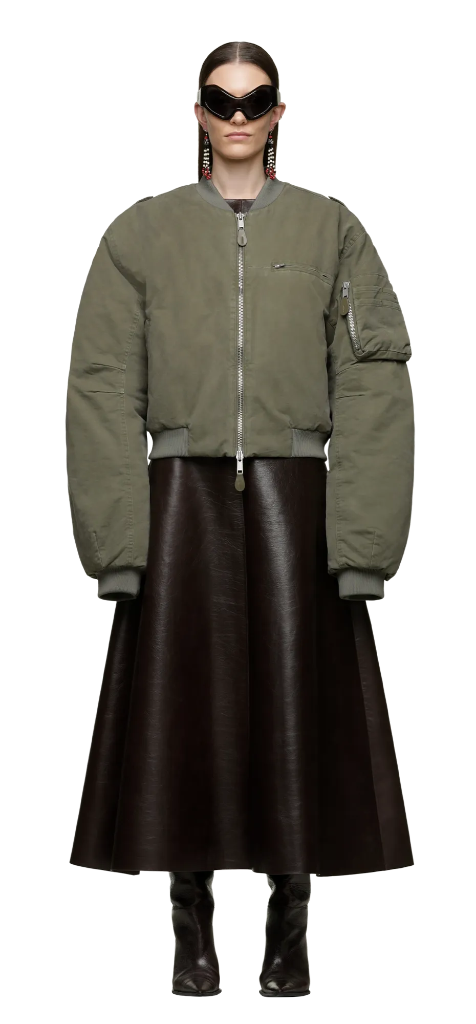 entire studios A-4 bomber ジャケット　IRON M entire studios A-4 BOMBER PADDED JACKET (IRON)の商品ページ