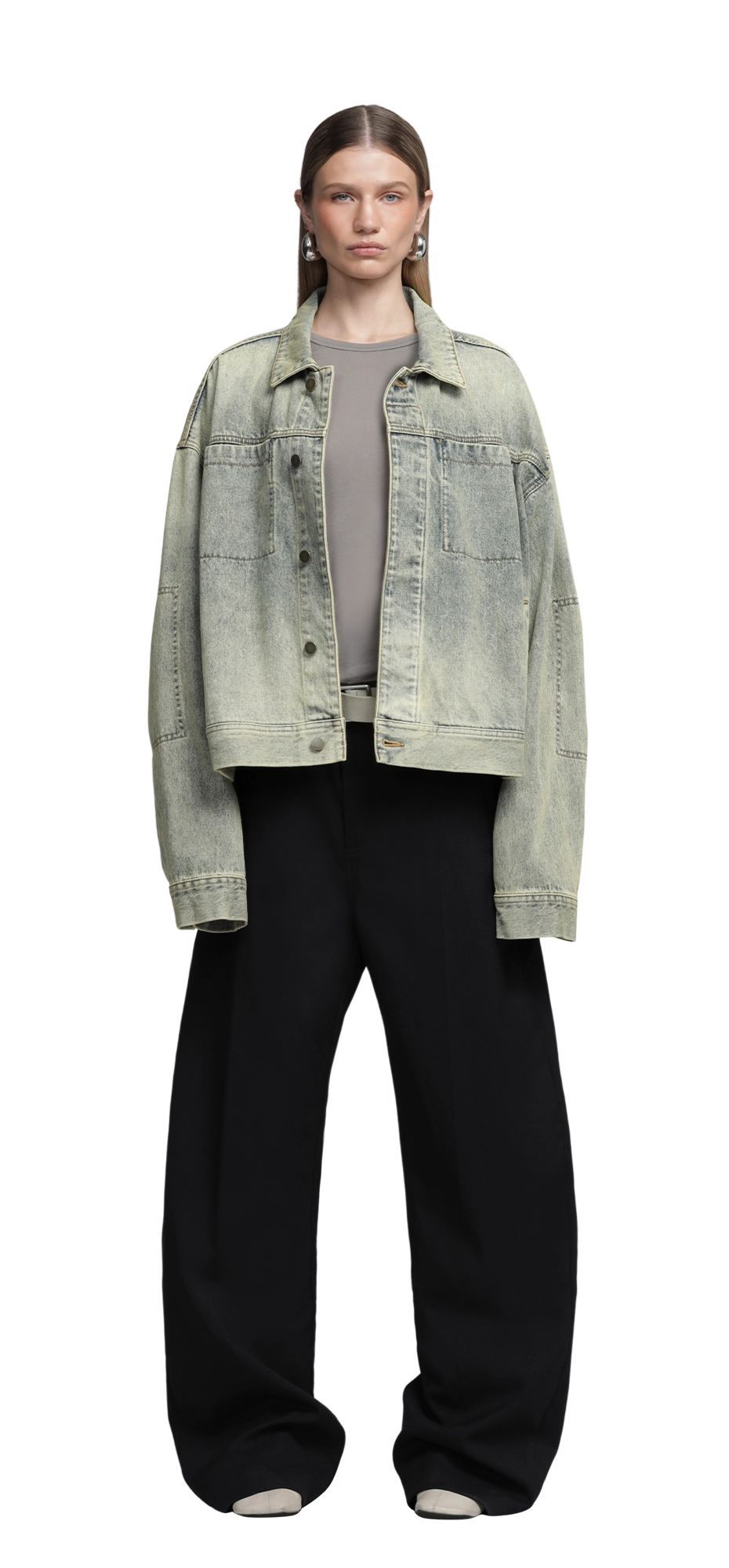 gem denim jacket surface wave – entire studios