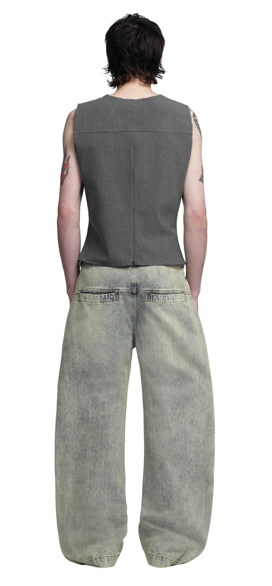 パンツ Entire Studios SURFACE WAVE(ES2431SW) asset denim pant surface wave – entire studios