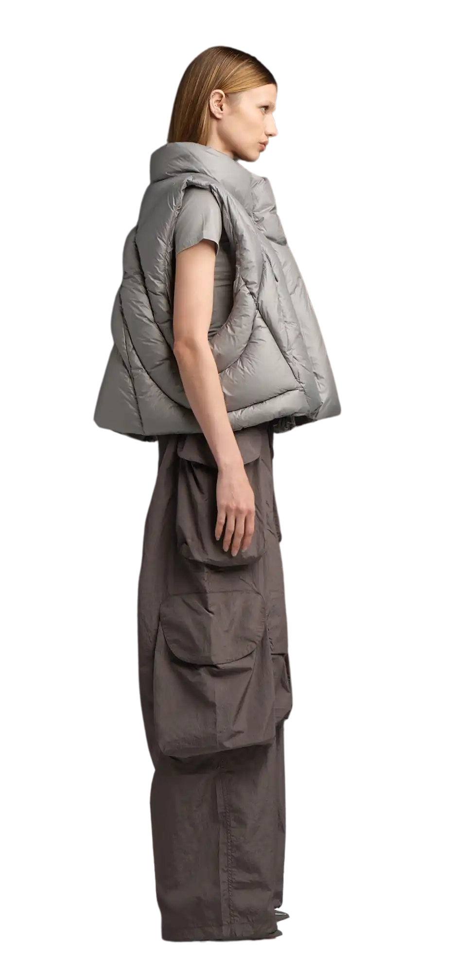 ともや ENTIRE STUDIOS GRID VESTダウンベスト grid vest pupil – entire studios