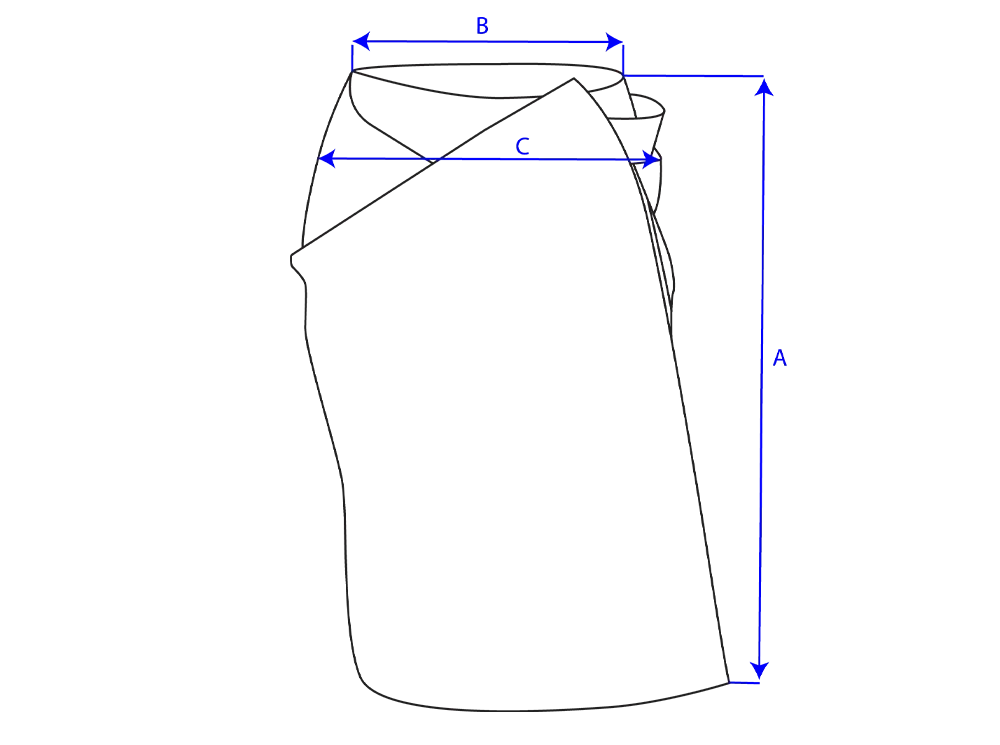 CREASE SKIRT