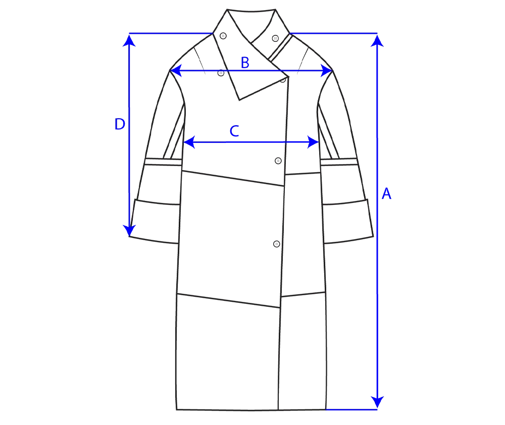 LONG SHEARLING COAT