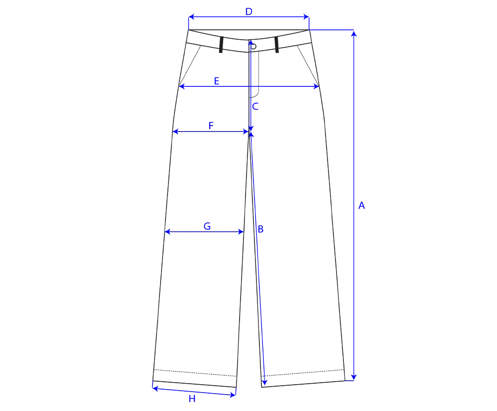 WIDELEG TROUSER