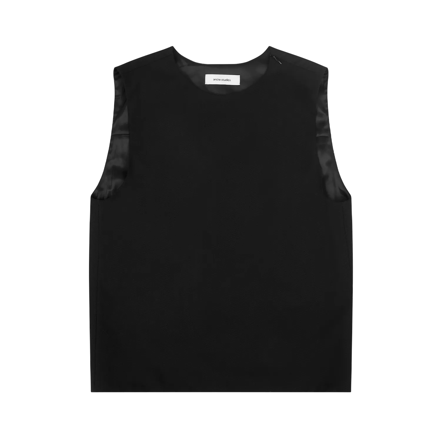 TELL TANK BLACK WOOL
