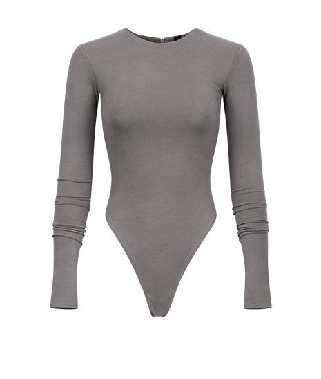 LS BODYSUIT COTTON SPANDEX SATELLITE